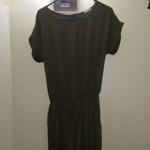Olive green jumpsuit